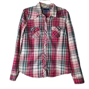 Tommy Hilfiger Plaid Button‎ Down Shirt
